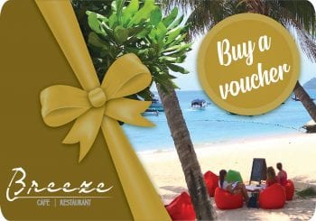 breezekohtao.com 2000 baht gift vouchers on sale