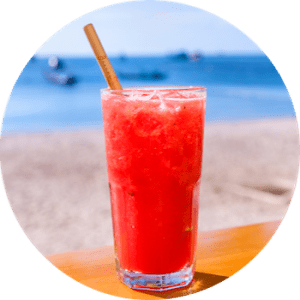 breezekohtao.com cold pressed juices on the beach