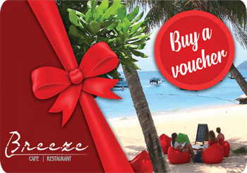 breezekohtao.com gift vouchers restaurant
