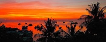 breezekohtao.com-sunset-at-breeze-on-the-beach
