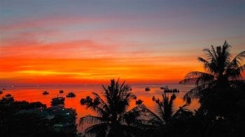 breezekohtao.com-sunsets-on-the-beach